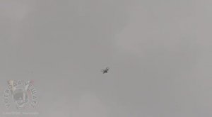 8 мая Ка-52 сбивает БПЛА ВСУ из пушки где-то в Подмосковье