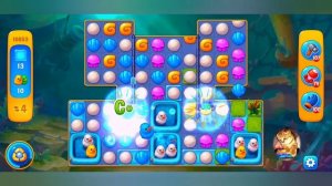 фишдом 2022  #  10853 уровень - прохождение без бустеров # Fishdom,   10853  level - no Boosters.