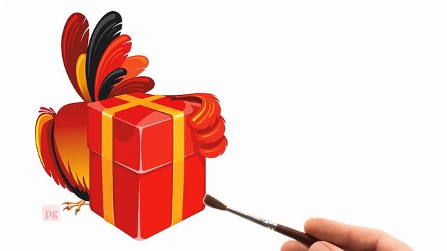 С наступающим! К вам Петух с подарком! смотреть онлайн