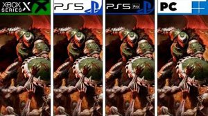 DOOM: The Dark Ages - Сравнение графики на Xbox Series X, PS5, PS5 Pro и ПК (ElAnalistaDeBits)