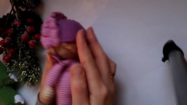 (Типа) Влогмас №1 | 3 минуты осени | Вязание и много болтовни для тех, кто соскучился 💜 смотреть онлайн