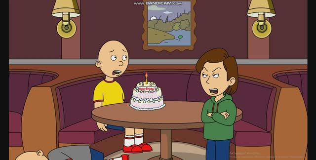 Classic Caillou throws a tantrum Because he want to blow the Candles (2023) смотреть онлайн