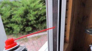 Смазка уплотнителей пластикового окна