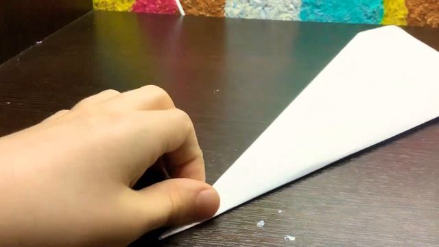 Сделал быстрый самолетик из бумаги а4! смотреть онлайн