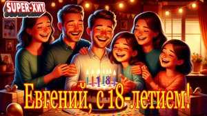 Женя, с днем рождения! (песня на заказ - МУЗЫКАЛЬНЫЙ АПЕЛЬСИН)