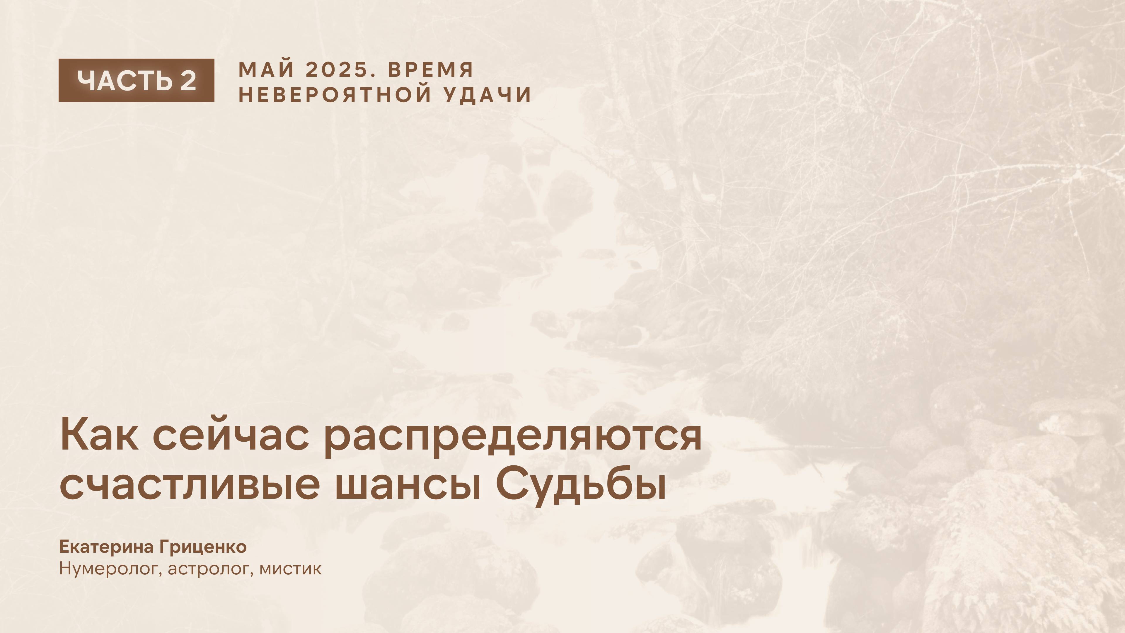 Время невероятной удачи (часть 2) смотреть онлайн