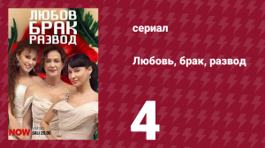 Любовь, брак, развод 4 серия (сериал, 2024)