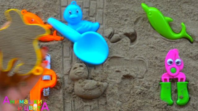 Изучаем цвета и цифры с разноцветными инструментами и смотреть онлайн