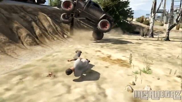 Grand Theft Auto V Game Play and Epic stunt fails #7 HD (Reupload) смотреть онлайн