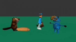 Анимация Тимоха против бобра Лелика Prisma3D