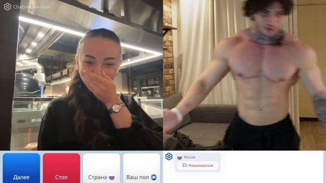 Разрушаю мифы про качков в ЧАТРУЛЕТКЕ / Девушки в ШОКЕ смотреть онлайн