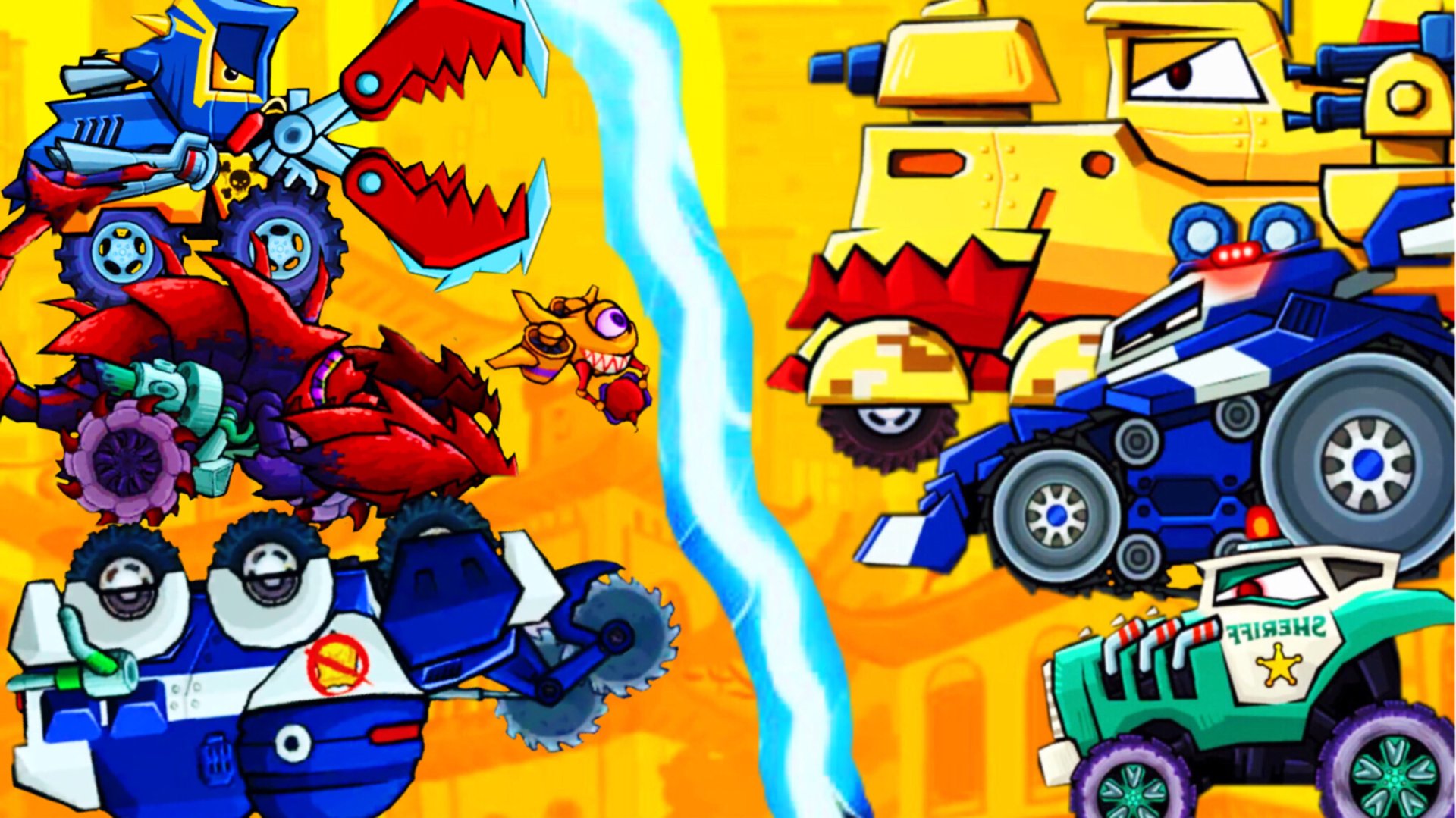 Разгромил трёх боссов в игре Car Eat Car 3! смотреть онлайн