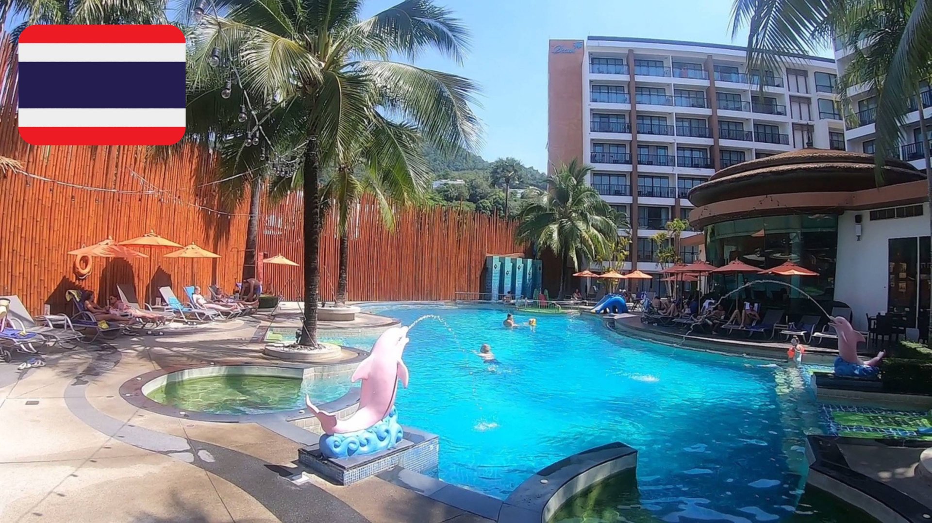 #18 Территория отеля The Beach Heights Resort 4*. Таиланд. Пхукет. Декабрь 2019 смотреть онлайн