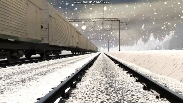 ВЛ80К-172  Грузовыми Вагонами В Trainz Simulator 2012