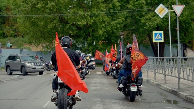 Автопробег автошколы ''Лидер'' ко дню 80-летия Победы