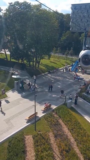 ОТКРЫТИЕ КАНАТНОЙ ДОРОГИ НА ВДНХ. Москва, август 2024 смотреть онлайн