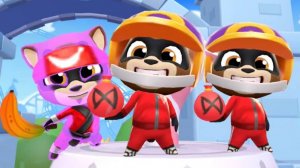 Мой говорящий Джинджер во взрывном парке Тома Talking Tom Blast Park | Мультик Стрелялки для детей