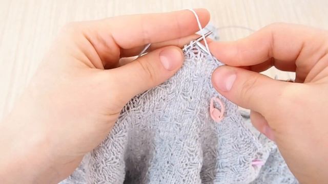 Вяжем блузку спицами на любой размер. Часть 2/Knitting a blouse with needles. Part 2 смотреть онлайн