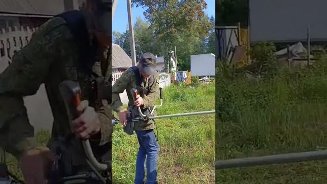 ☝️РАЗНОС☝️сорняков на даче! #дача #2023 #борщевик #зол? смотреть онлайн