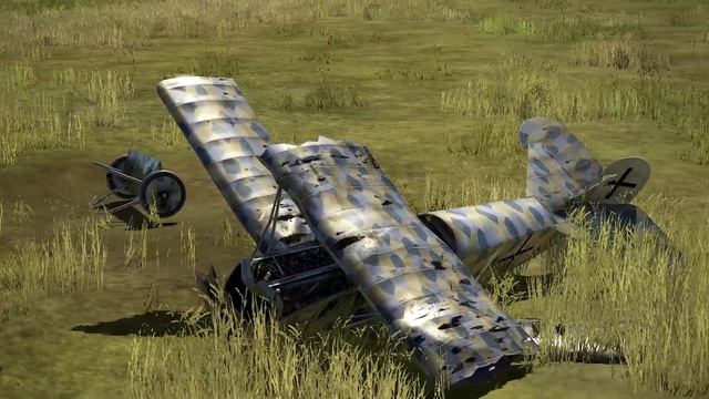 Воздушный бой Sopwith Dolphin против Fokker D.Vll. Симулятор «Flying Circus – Volume l" смотреть онлайн