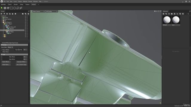 6-1 -Baking the Base Mesh in Marmoset