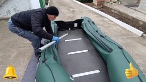 Как собрать быстро и удобно палубу лодки со стрингера?