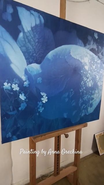 Картина Незабудки "Вселенная". Художник Анна Гречина. ? смотреть онлайн