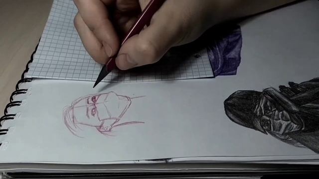 Скетчи цветными карандашами🙃 смотреть онлайн