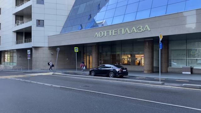 4K.Walking Moscow - Smolenskaya, New Arbat.