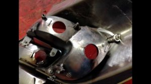 Чистка заднего фонаря