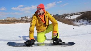 Как кантоваться на сноуборде. Упражнение первое.