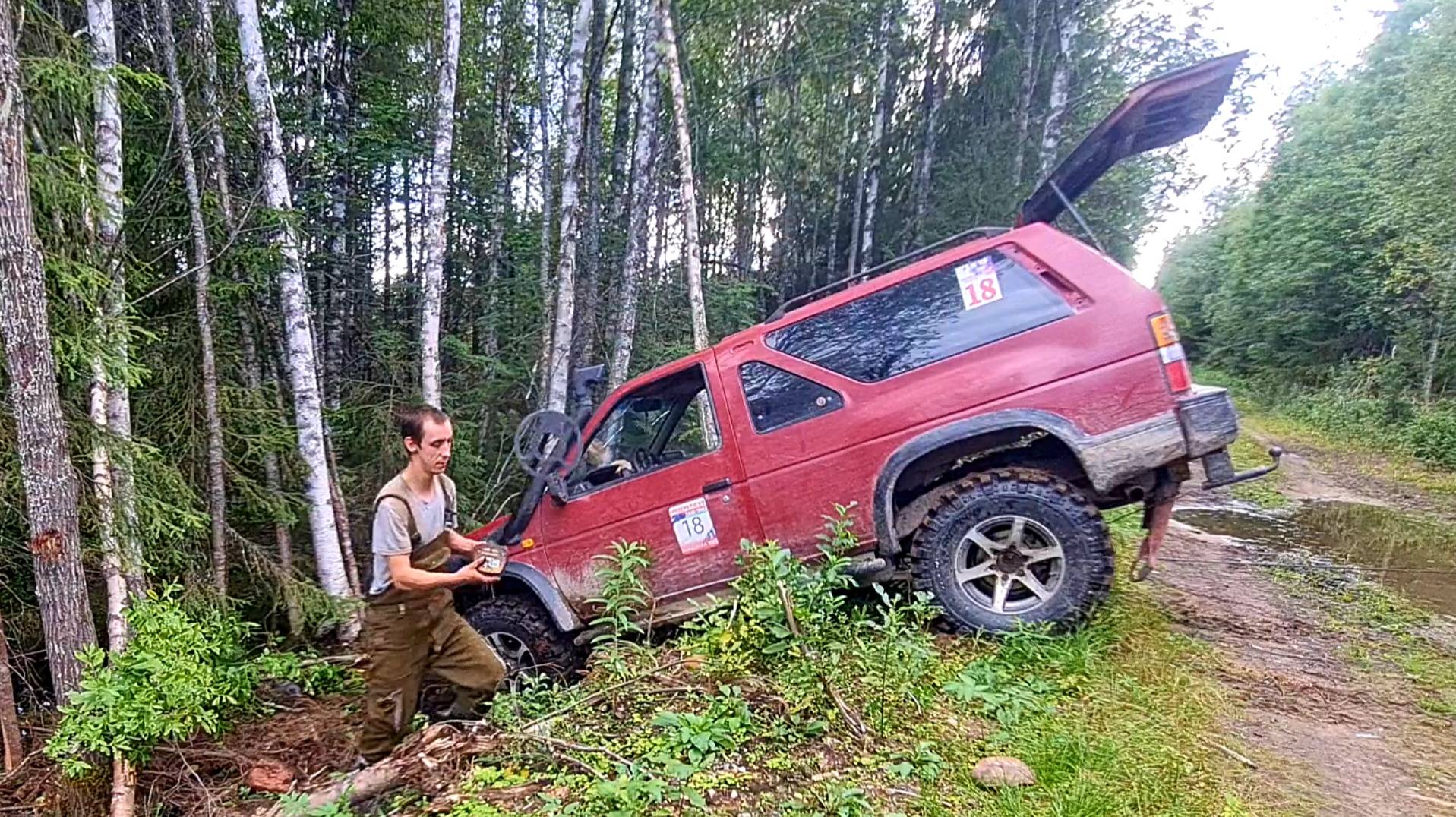 Отпраздновал 1000 подписчиков! Машина в кювете металлоискателю хана! Этот метал мне дорого обошелся! смотреть онлайн