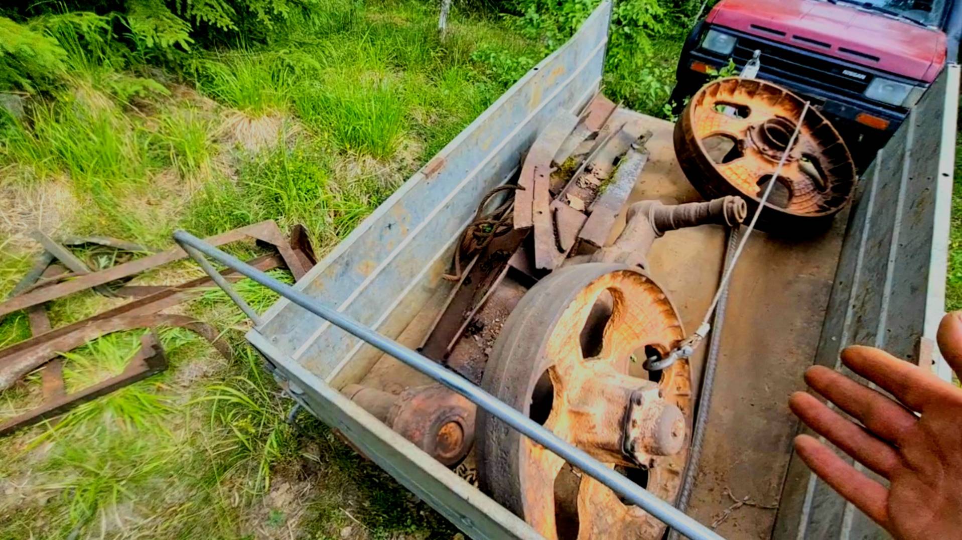 Забрал катки с балансиром! Зачем лесорубы выбросили новы каток Поймал Щуку! Прицеп забит под завязку смотреть онлайн