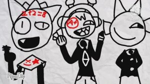 Спрунки в бумажной школе