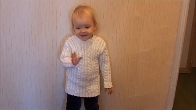 Свитер для ребенка 2,5 - 3 года - Sweater for baby 2.5 - 3 years смотреть онлайн