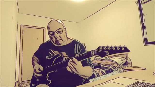 Fretless Rock-Blues Quarter Tones Guitar