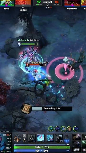 Просто посмотри! #kiyotaka #dota2 #avrora #blast #wtf #highlights смотреть онлайн