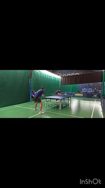 Настольный теннис.Подача неберучка#теннис#настольный