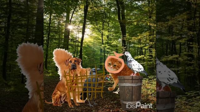 невероятные приключения голубя Рябка и его друзей 11 серия