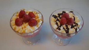 Десерт из малины. Маринкины творинки. Всем МИРА и Добра!