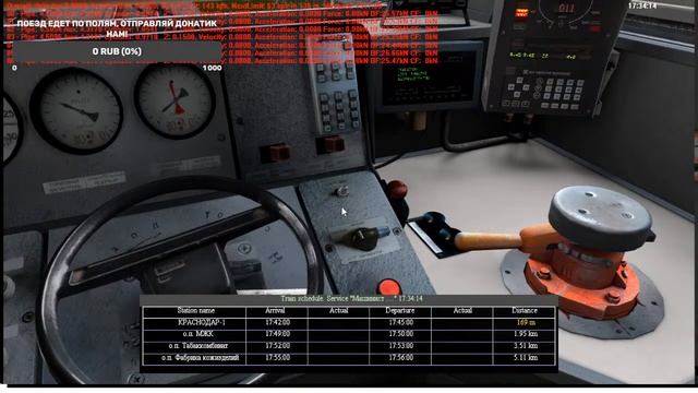 RTS MDD Сценарий "Пригородный поезд ЭД9М-0117" Прохождение! смотреть онлайн