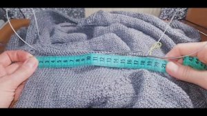 Кардиган МИШЕЛЬ спицами реглан сверху с цельновязанной планкой.Подробный МК Часть 3