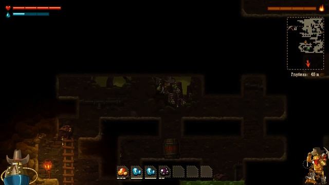 Steamworld Dig#8 - Древний город!
