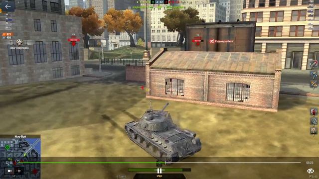 Tanks Blitz. ИС-2 экранированный (3920 урон)