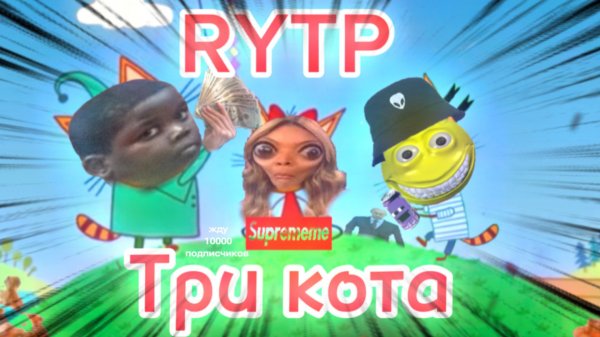 Три кота РИТП (RYTP) / поход в магаз / 12+