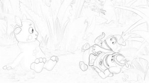 Лунтик.393 серия. Озорники.нарисованый