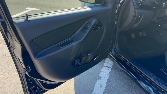 Черная Лада Гранта ФЛ на занижении, с черным потолком ? смотреть онлайн