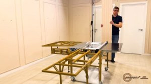 Безупречный распил ЛДСП станком JZY-9