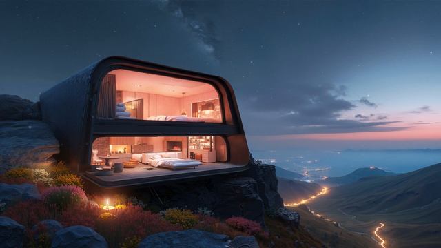 Chillstep Escape Mountain Peaks & Quiet Nights ~ Sunset Serenity смотреть онлайн