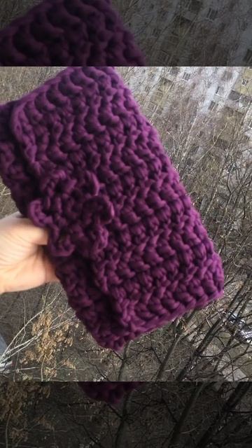 Клатч из трикотажной пряжи смотреть онлайн